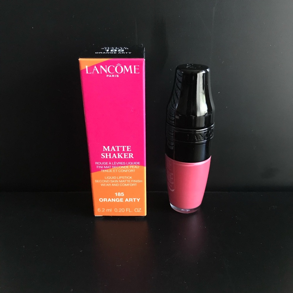 Lancôme Matte Shaker Liquid Lipstick Orange Arty